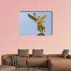 The Angel of Independence against the sky in Mexico City multi panel canvas wall art