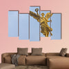 The Angel of Independence against the sky in Mexico City multi panel canvas wall art