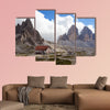 Refugio height at the Dolomites Mountain multi panel canvas wall art