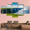 Coast at the Cliffs of Moher In Ireland Multi panel canvas wall art