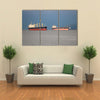 The Tai Happiness And Solana Bulk Carriers In Vancouver's English Bay on Canada's west coast, Multi Panel Canvas Wall Art