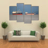 The Tai Happiness And Solana Bulk Carriers In Vancouver's English Bay on Canada's west coast, Multi Panel Canvas Wall Art