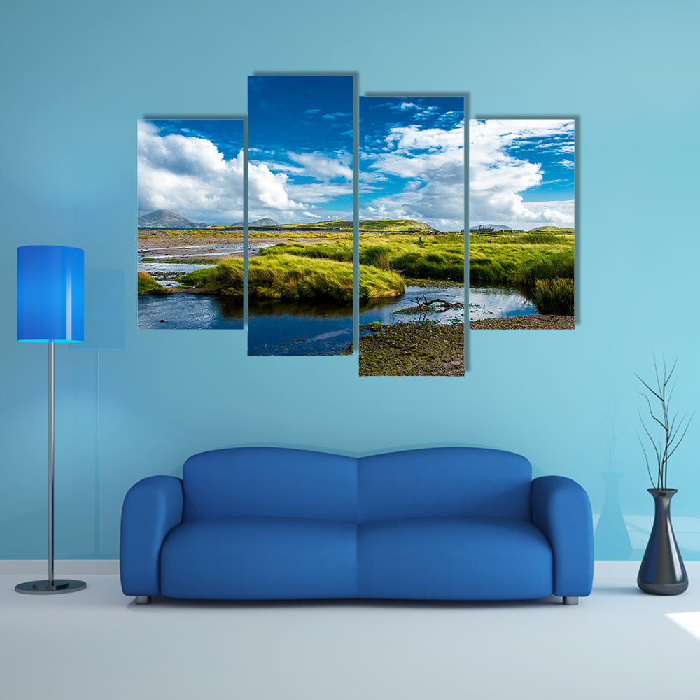 Coastal Landscape in Ireland multi panel canvas wall art