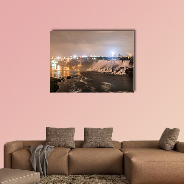 American Falls, a part of Niagara Falls as viewed from Canada wall art