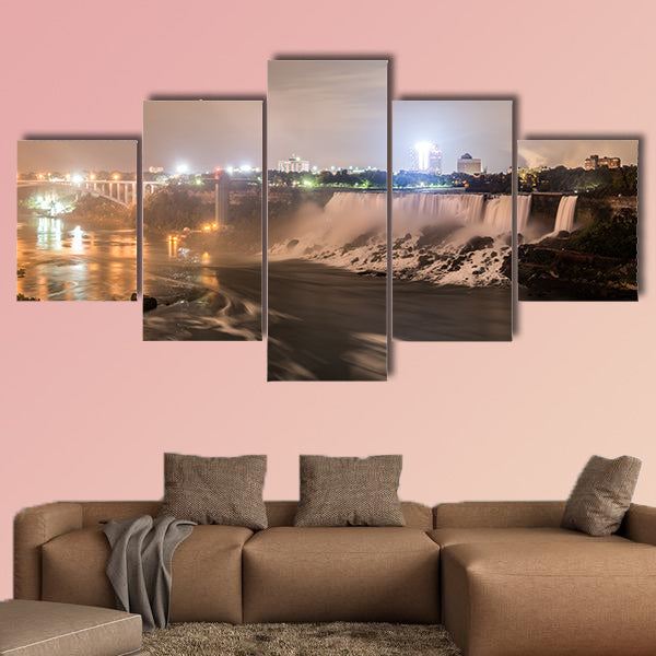 American Falls, a part of Niagara Falls as viewed from Canada wall art
