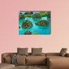 Painemo Island, Blue Lagoon, Raja Ampat, multi panel canvas wall art