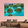 Painemo Island, Blue Lagoon, Raja Ampat, multi panel canvas wall art