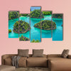 Painemo Island, Blue Lagoon, Raja Ampat, multi panel canvas wall art