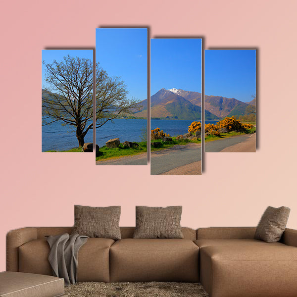 Loch Leven Lochaber Geopark Scotland view to Glen wall art