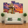 Demon Guardian in Grand Palace Bangkok Multi panel canvas wall art