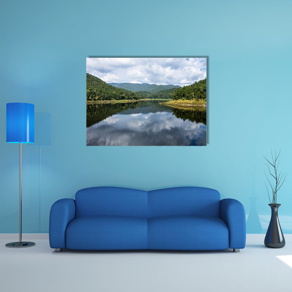 Chiang Mai,The available quantity of water has been reserved multi panel canvas wall art