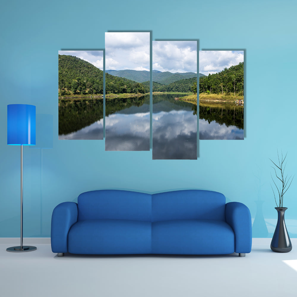 Chiang Mai,The available quantity of water has been reserved multi panel canvas wall art