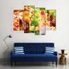 Collage of various food products Multi panel canvas wall art