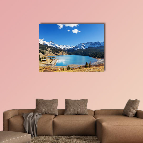 Mountain Landscape in Colorado Rocky Mountains, Colorado, United States multi panel canvas wall art