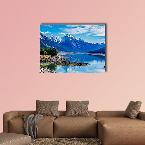 Medicine Lake is located within Jasper National Park, Alberta, Canada wall art