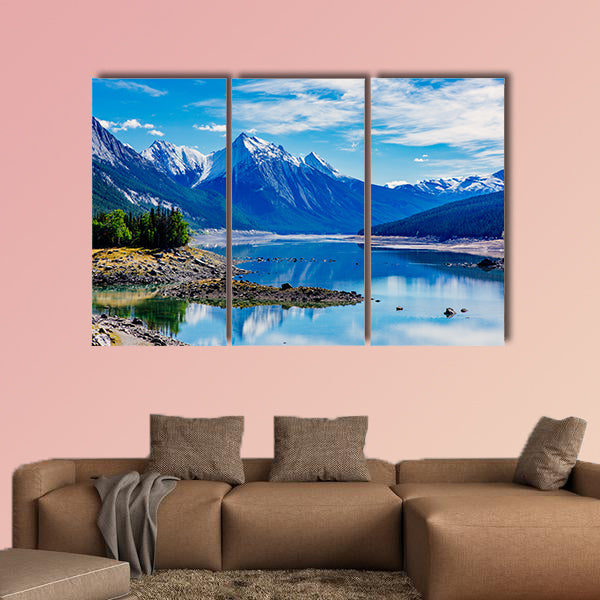 Medicine Lake is located within Jasper National Park, Alberta, Canada wall art