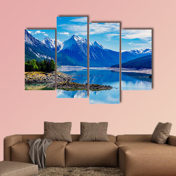 Medicine Lake is located within Jasper National Park, Alberta, Canada wall art