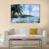 Beach Beauty in Nature Blue Cloud Sky Coast Multi panel canvas wall art