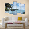 Beach Beauty in Nature Blue Cloud Sky Coast Multi panel canvas wall art