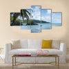 Beach Beauty in Nature Blue Cloud Sky Coast Multi panel canvas wall art