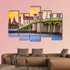 St. Augustine, Florida, USA city skyline and Bridge of Lions wall art