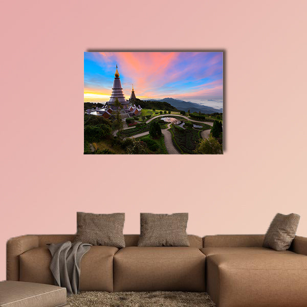 The Great Holy Relics Pagoda Thailand multi panel canvas wall art