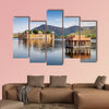 Jal Mahal in Man sagar Lake, Jaipur, India multi panel canvas wall art