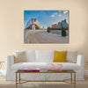 Opera house of City of Arts & Sciences complex in Valencia in sunset light multi panel canvas wall art