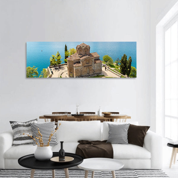 Jovan Kaneo church panoramic canvas wall art