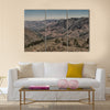 Mlilwane wildlife nature reserve mountain and tree in Swaziland Multi Panel Canvas Wall Art