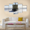 icebreaker on Antarctica multi panel canvas wall art