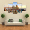 temple in the sea called "wat hongthong" public place for all people multi panel canvas wall art