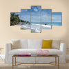 Beach Blue Cloud Sky Beauty in Nature Coastal Feature Multi panel canvas wall art