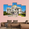 The Palacio de Bellas Artes or Palace Theater in Mexico City multi panel canvas wall art