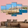 The fortress and lighthouse of El Morro of Havana in Cuba multi panel canvas wall art