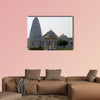 Architectural construction of the temple Birla Mandir, India wall art