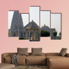 Architectural construction of the temple Birla Mandir, India wall art