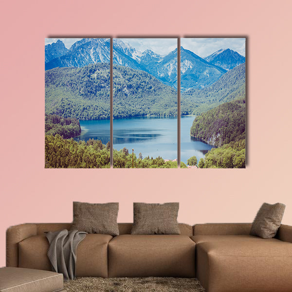 Germany Bavaria Alps travel multi panel canvas wall art