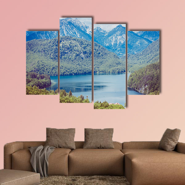 Germany Bavaria Alps travel multi panel canvas wall art
