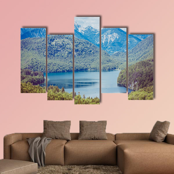Germany Bavaria Alps travel multi panel canvas wall art