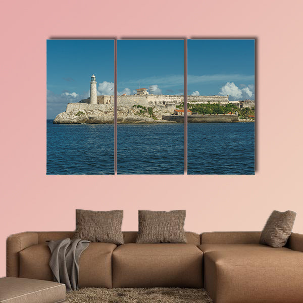 Castillo del Morro, Havana, Cuba multi panel canvas wall art