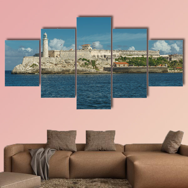 Castillo del Morro, Havana, Cuba multi panel canvas wall art