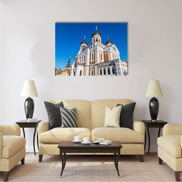 Alexander Nevsky Cathedral in Tallinn Multi panel canvas wall art