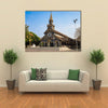 Kon Tum Vietnam A Wooden Church Central Highlands Of Viet Multi Panel Canvas Wall Art