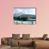 Two Jack Lake in Winter, Banff, Canadian Rockies, Alberta, Canada wall art