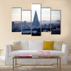 Pyongyang, capital of North Korea, Liu Jing Hotel multi panel canvas wall art