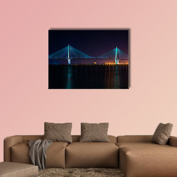 The Arthur Ravenel Bridge in Charleston, South Carolina wall art