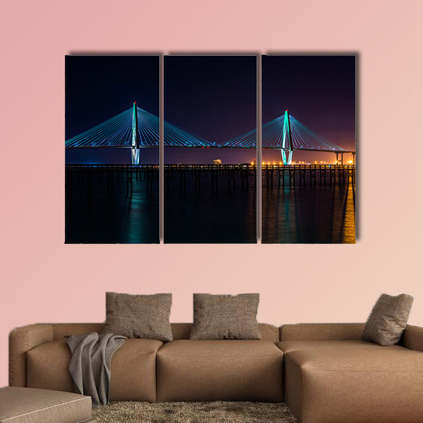The Arthur Ravenel Bridge in Charleston, South Carolina wall art