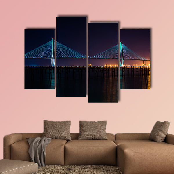 The Arthur Ravenel Bridge in Charleston, South Carolina wall art