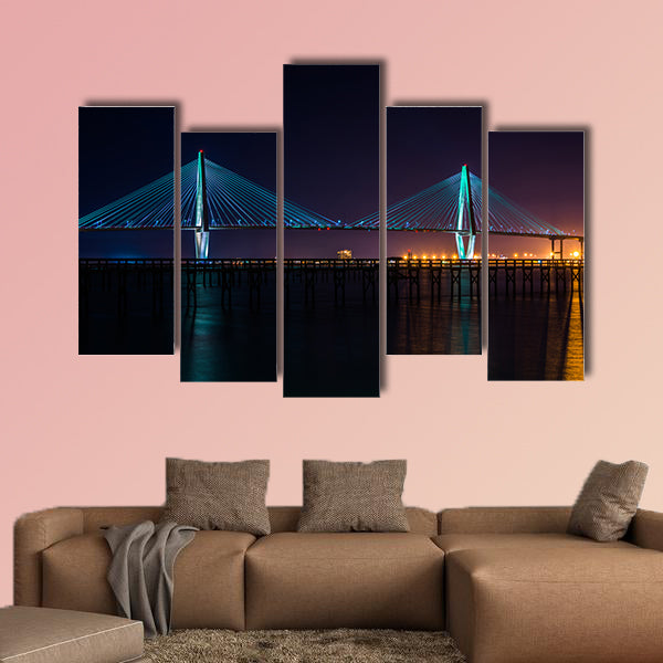 The Arthur Ravenel Bridge in Charleston, South Carolina wall art